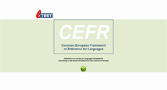Desktop Screenshot of commoneuropeanframework.org